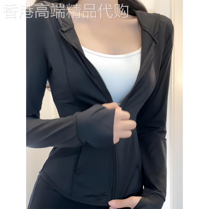 黑色防晒衣女夏季2026新款修身显瘦抗UV防晒服薄款冰丝外套女