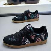 OFS 男鞋 潮流百搭阿甘鞋 SGXCK 轻便软底休闲运动透气印花滑板鞋