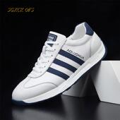 潮运动透气阿甘鞋 SGXCK 欧洲2025新款 头层牛皮休闲时尚 OFS 男鞋