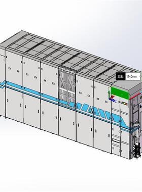 智能立体自动存储仓库X2525 3D图纸 机械设计素材 SW模型CAD