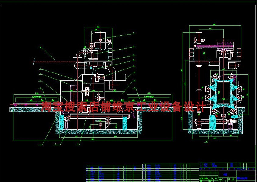 9套抛丸机图纸/抛丸清理机图纸Q6190Q3750抛丸机装配图CAD图纸