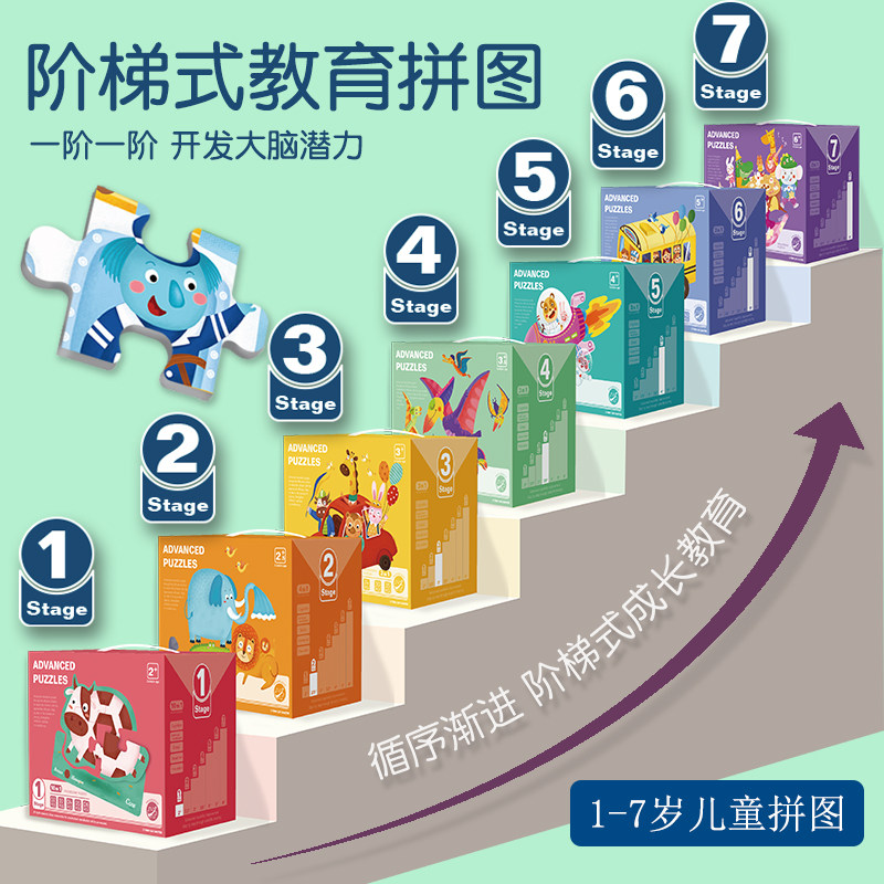 婴幼儿益智早教拼图1-2-3周岁半男女孩儿童进阶大块恐龙套装玩具|msdalam kategori Toy/bayi/teka-teki/blok bangunan/model, manik/teka-teki/Pasangan/pemasangan/Pukul mainan, teka-teki/teka-teki - dari Buy2taobao.com untuk memberikan perkhidmatan ejen Taobao profesional membeli