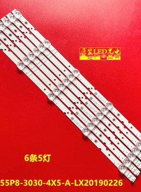 适用TCL 55V680灯条4C-LB5505-ZM08J GIC55LB150_3030F2.1D_V0.2