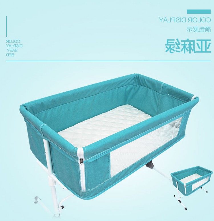 可折叠婴儿床 拼接大床便携式童床 多功能小摇篮床bb宝宝新生儿床|ruв категории подгузник/шампунь/вскармливать/тележка кроватью, детская кровать/кровать для младенца/колыбель/стул, кровать для младенца/детская кровать - от Buy2taobao.com для оказания профессиональной услуги покупки агента Taobao