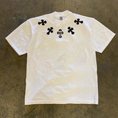 JSC{纯棉时代} 男宽松 圆领短袖 260g重磅不透潮流个性 印花t恤夏季