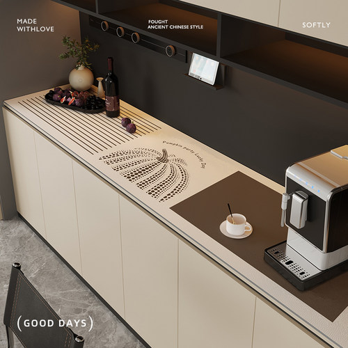 防水防油轻奢高级感台面保护垫