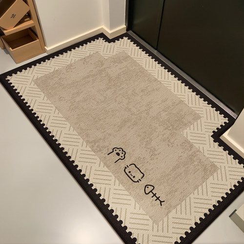 轻奢高级地垫入户门垫免洗耐脏