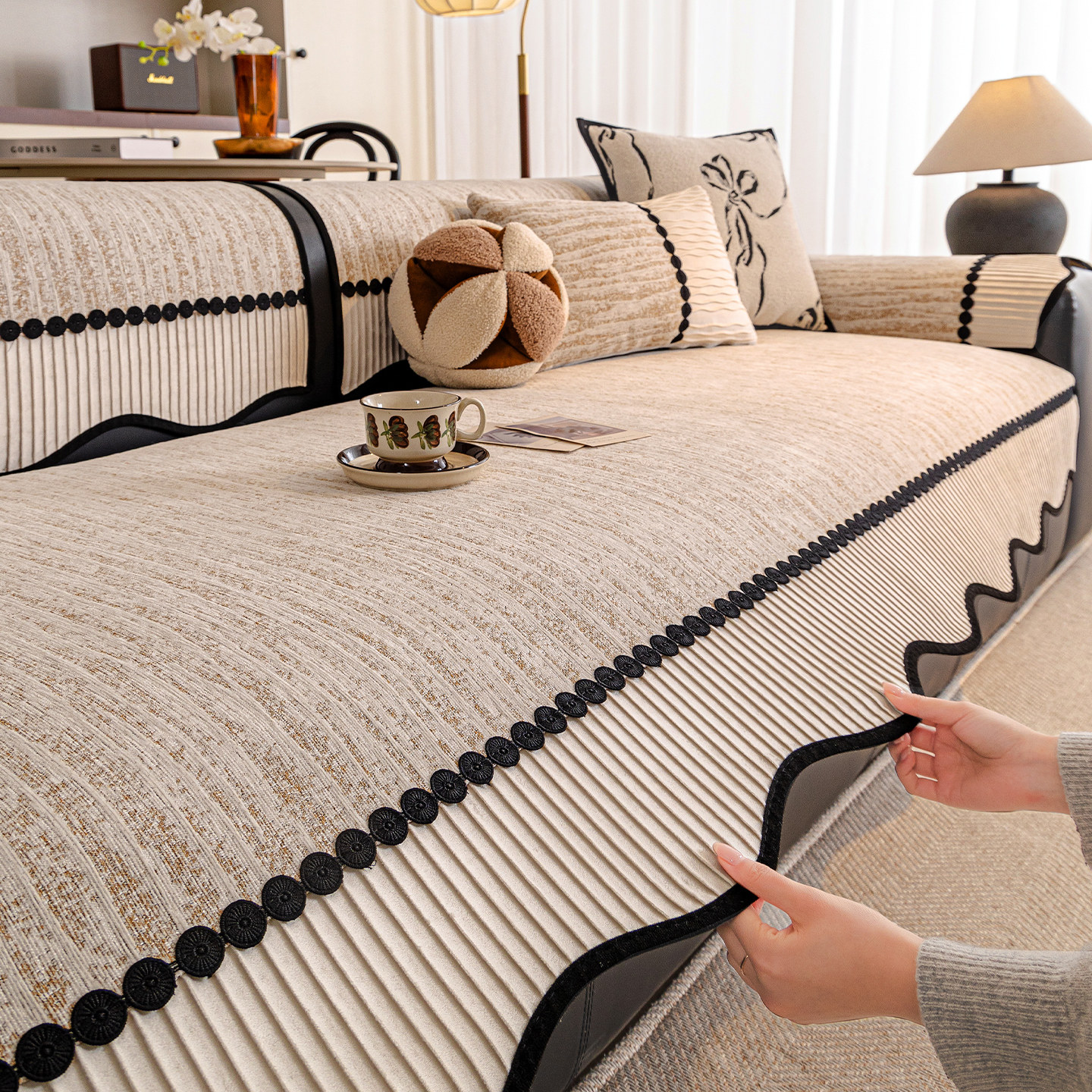 防水隔尿2026新款四季通用沙发垫固定防滑夏季凉席垫坐垫子夏天用