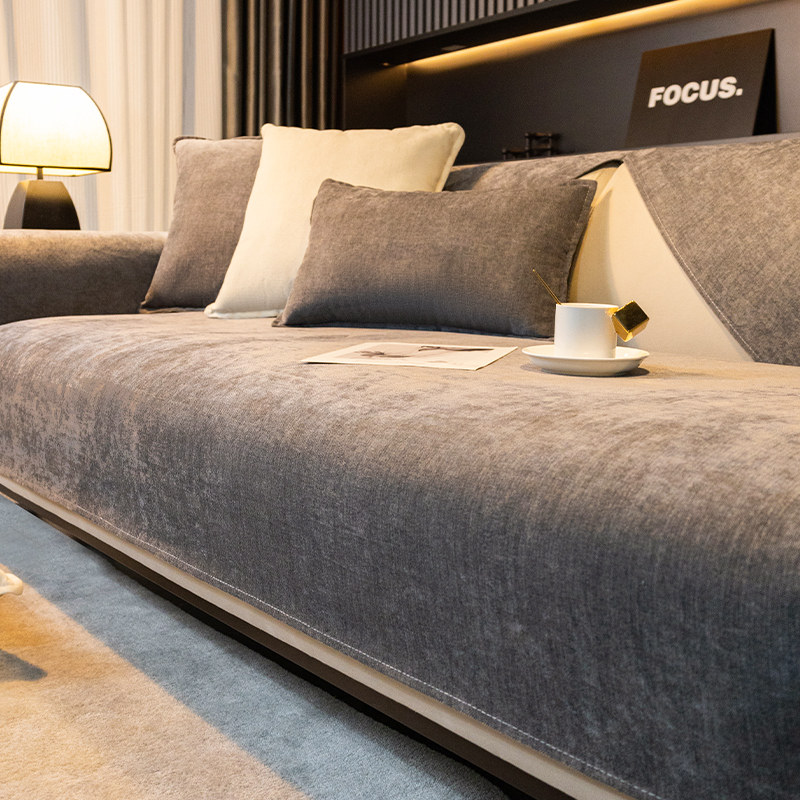 雪尼尔沙发垫四季通用防滑盖布巾皮沙发直排套罩2023新款座坐垫子,居家布艺,沙发垫,淘宝优惠券,粉丝福利购,淘宝优惠卷