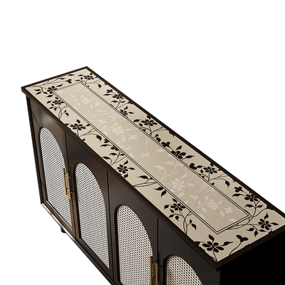 法式轻奢高级感防水防油餐边柜垫