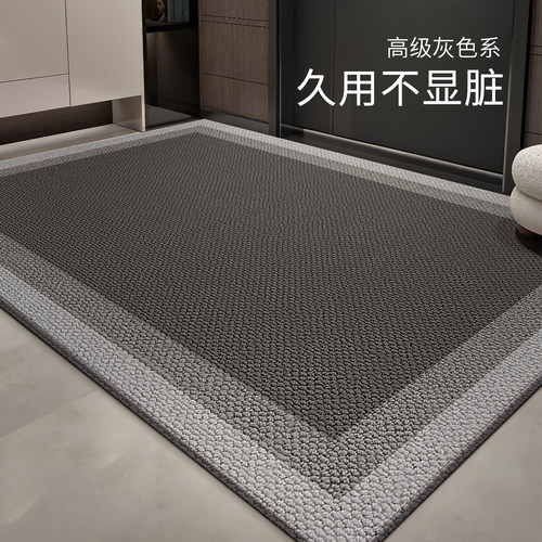 高级感入户门地垫防滑除尘地毯