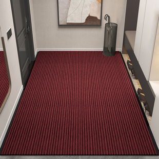 条纹入户门地垫除尘进门脚垫耐脏耐磨免洗乔迁玄关地毯可裁剪门垫