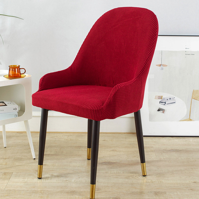 北欧风椅子套靠背一体弧形餐桌椅凳保护罩全包家用弹力半圆椅垫套,居家布艺,椅套/椅垫,淘宝优惠券,粉丝福利购,淘宝优惠卷