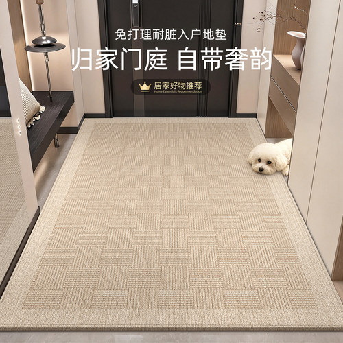 新款入户门地垫高级耐脏玄关防滑