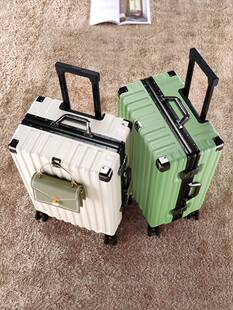 行李箱女高颜值学生网红新款静音万向轮子结实耐用男密码拉杆皮箱