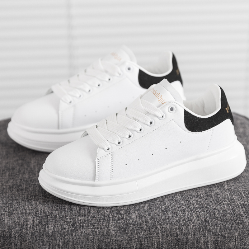 情侣款麦昆小白鞋男2024秋款男鞋