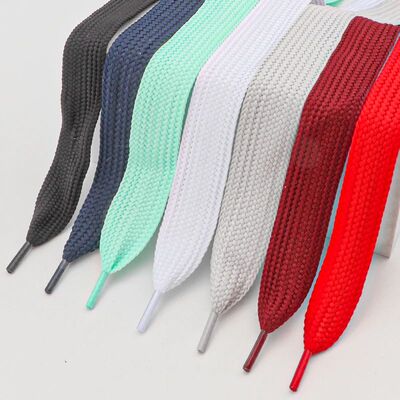 2.5cm Wider Laces for Shoes New Sneakers Flat Shoelaces Fash