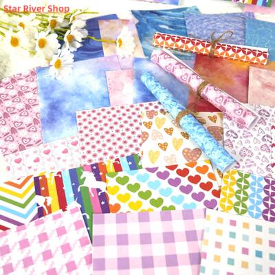 30Pcs 20x14cm Scrapbook Background Paper DIY Handmade Gift