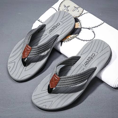 2025 High Quality Brand Men Flip Flops Summer Beach Flip Flo