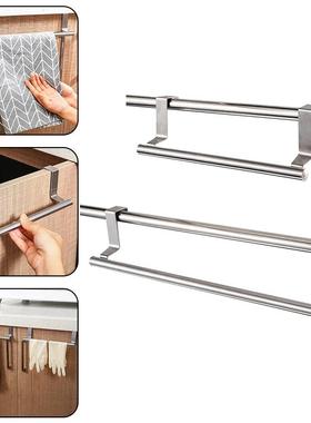 Towel Rack Over Door Towel Bar Hanging Holder Stainless Stee