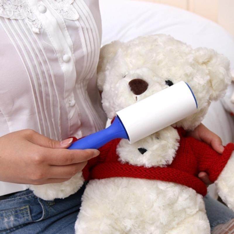 lint dus见描述t hair remover cloth sticky roller brush clean