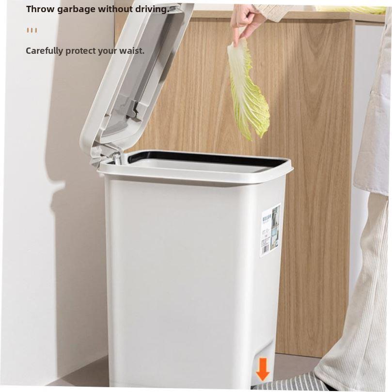 Garbage can toilet trash cF42654an kitchen Dustbin with cove
