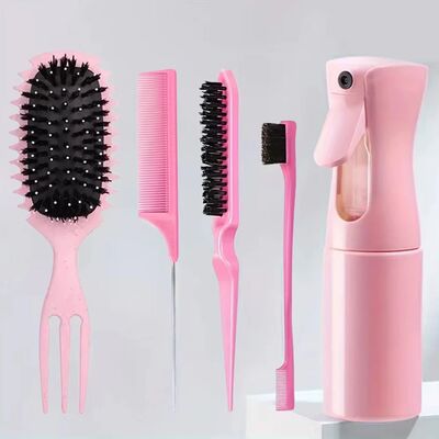 5PCS Curl Defining Brush, Curly Hair Brush, Slick Back Hair