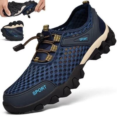 Summer Men's Mesh Sports Shoes Fashion Mountaineering Breath