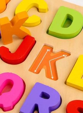 color cube alphabet bl39251ocks three-dimensional jigsaw woo