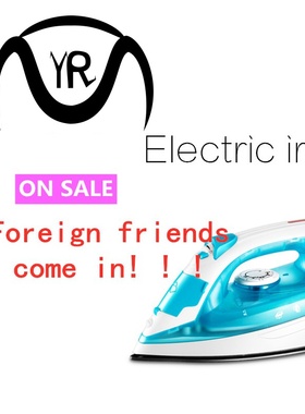 Steam clothes pressing iron plate electric ironing machine