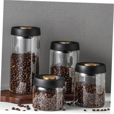 Coffee Bean Container with Airtight Lid- Cereal, Sugar Tea