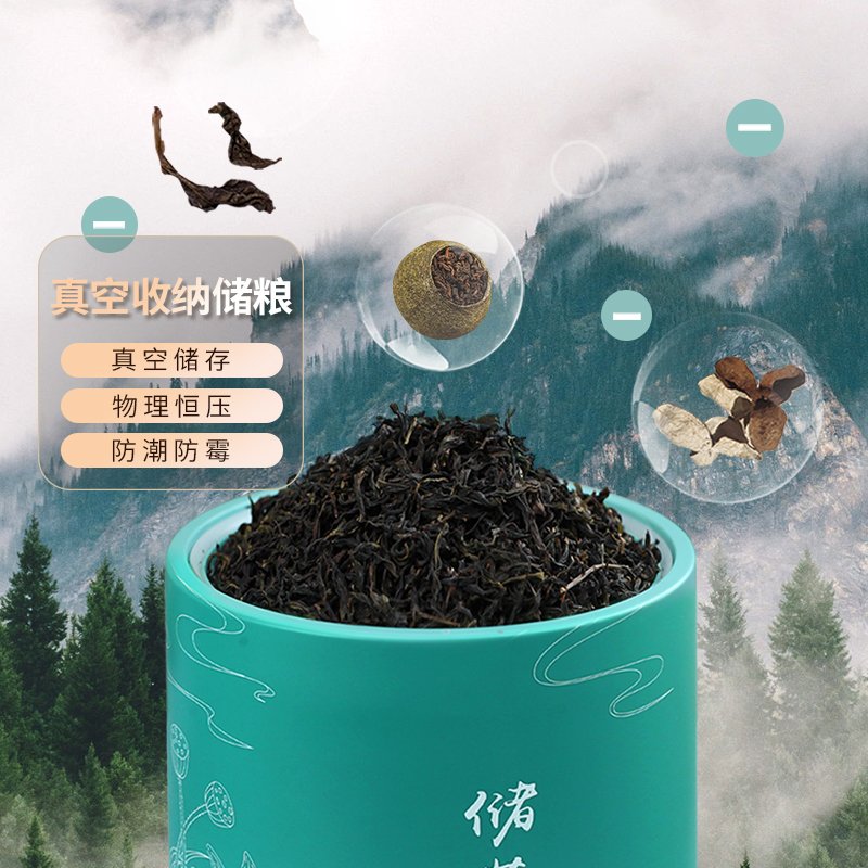 佳威路自动抽真空茶叶桶