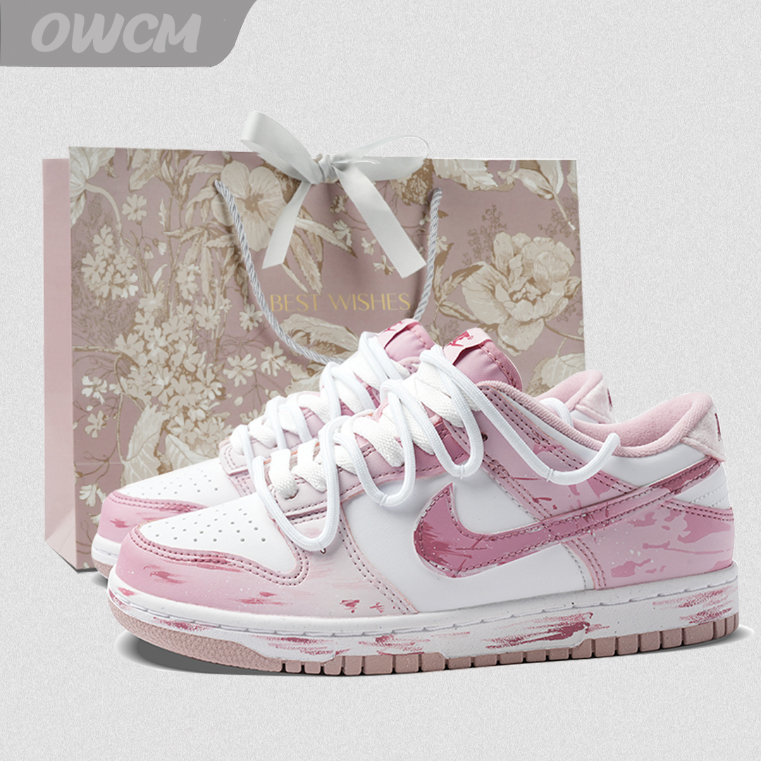 Nike Dunk Low 恋爱过程情人节礼物百搭低帮休闲板鞋女子定制鞋