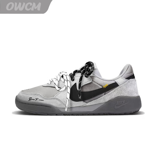 Nike Terra Manta 灰色胶片街头复古潮流运动休闲鞋男子定制鞋