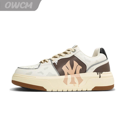 MLB Chunky Liner 栗子棕潮流时尚增高低帮休闲板鞋男女鞋定制鞋