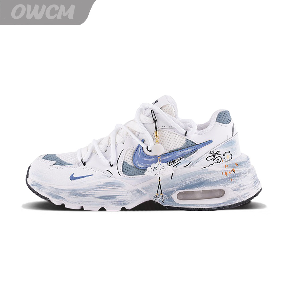 Nike Air Max Fusion 知晚菊新中式小清新增高休闲跑步鞋男女同款