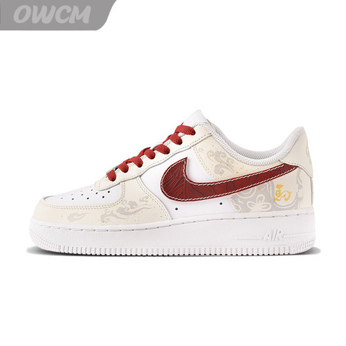 Nike AF1 空军一号马年一骑绝尘新中式国风休闲板鞋男女鞋定制鞋