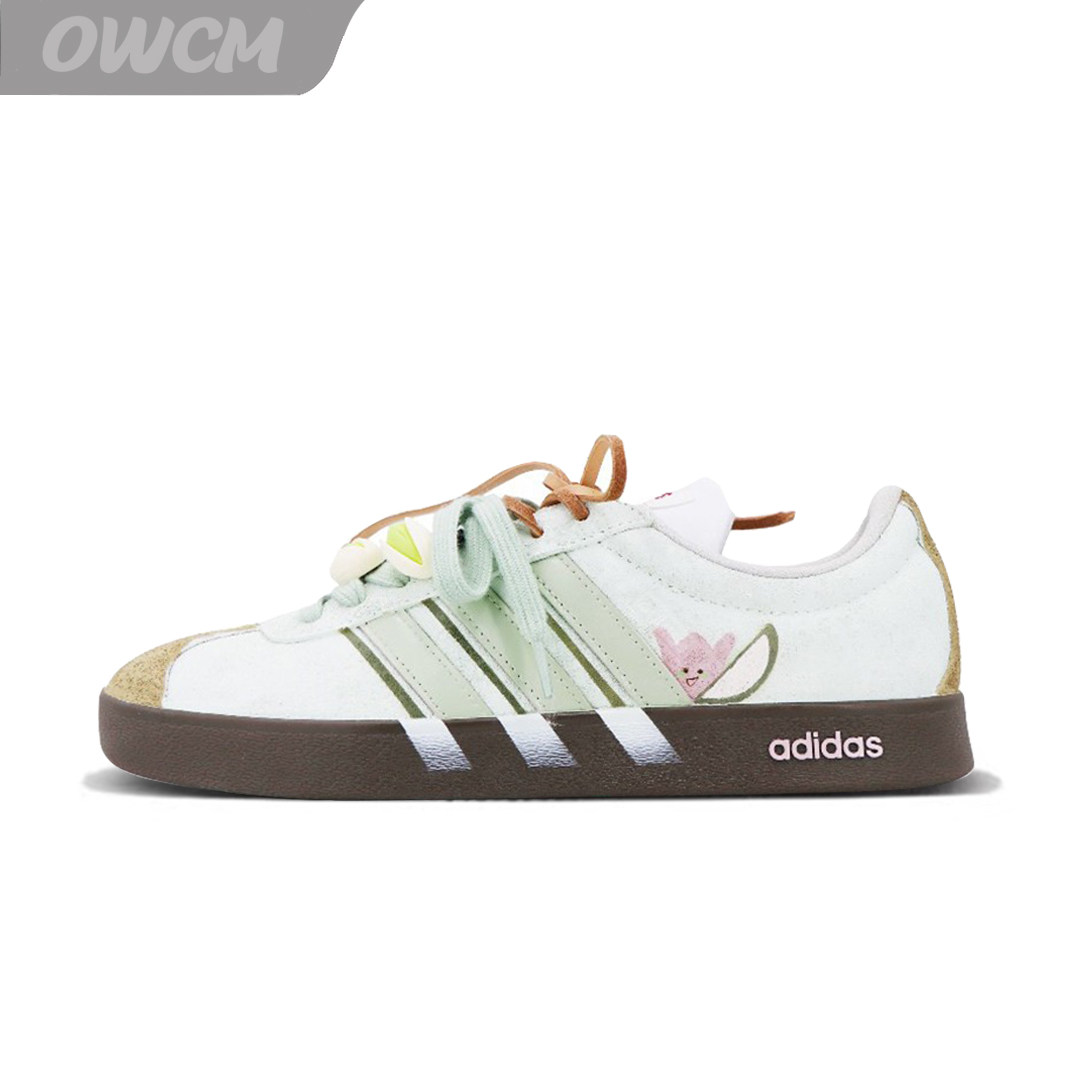 Adidas neo VL 开心果儿小清新潮流时尚百搭休闲板鞋女子定制鞋