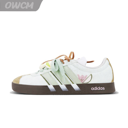 Adidas neo VL 开心果儿小清新潮流时尚百搭休闲板鞋女子定制鞋