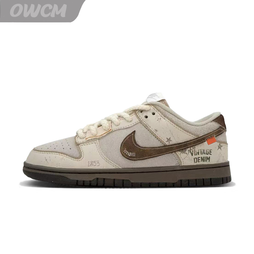 Nike Dunk Low 星星电报国潮时尚百搭复古低帮休闲板鞋男女定制鞋,运动鞋new,板鞋,淘宝优惠券,粉丝福利购,淘宝优惠卷