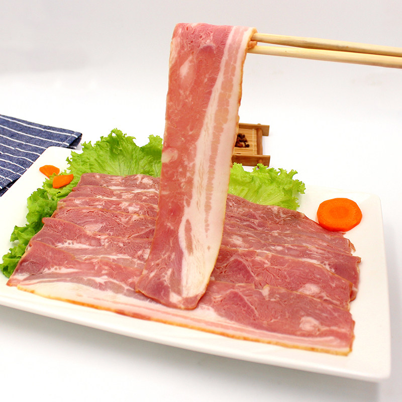 健士牌 精制培根切片 纯正猪五花培根 家用早餐手抓饼烘焙食材