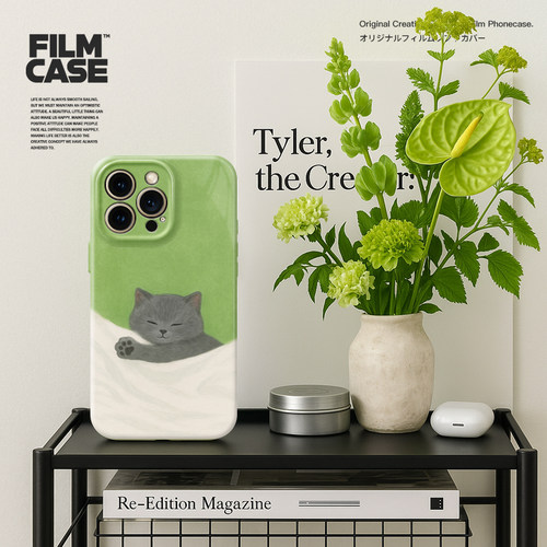 适用于苹果17系列猫咪菲林软壳