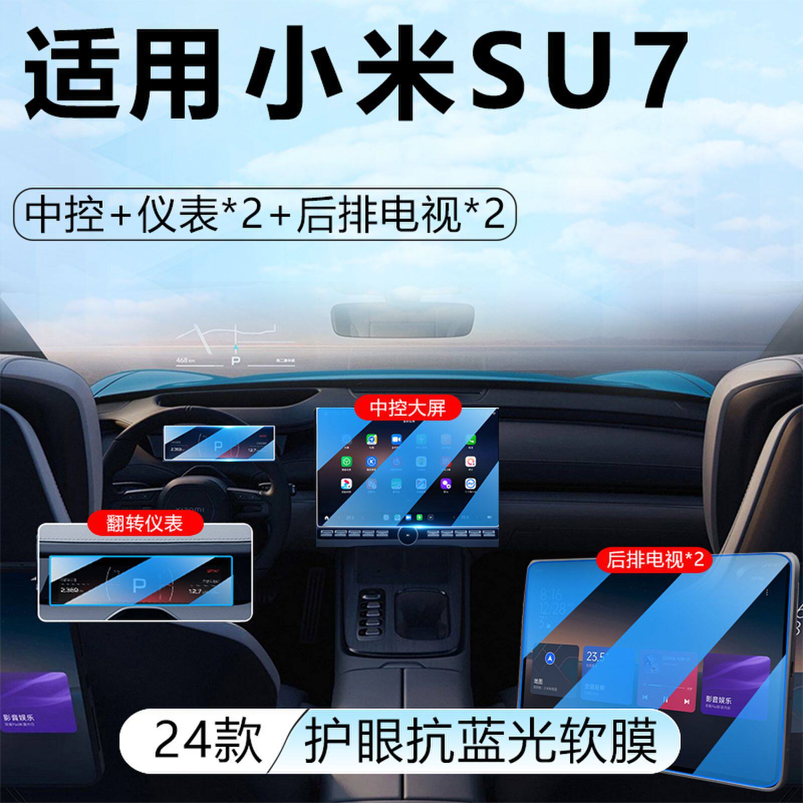 高清高透防爆防刮保护屏幕