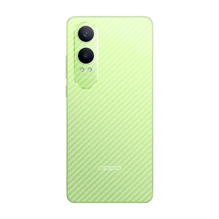 泰利蒙 适用OPPOK12后膜k12x手机背膜PJR110后壳防刮PJT110碳纤维保护膜k12防滑透气贴纸K12X新款后盖软贴膜