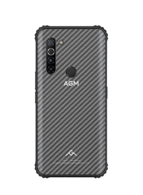 适用AGMX5手机碳纤维背膜