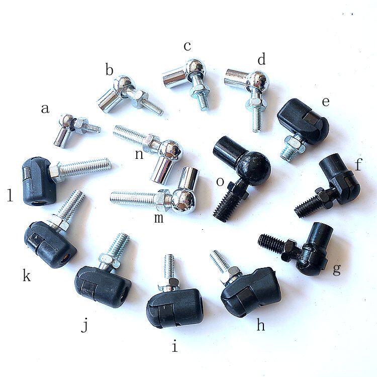 双山气弹簧 接支撑杆连头 液压杆 球形接 万向 l头型 m5 6 8 10