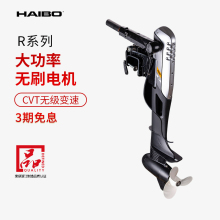 海伯大功率电动推进器船用前操船外机无刷无级变速钓鱼船马达48V
