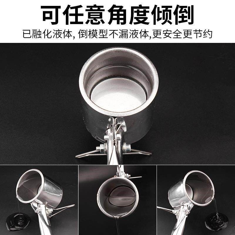 热销焊锡炉熔锡炉化锡镀锡上锡炉小型电工直柄手持式调温电锡锅化