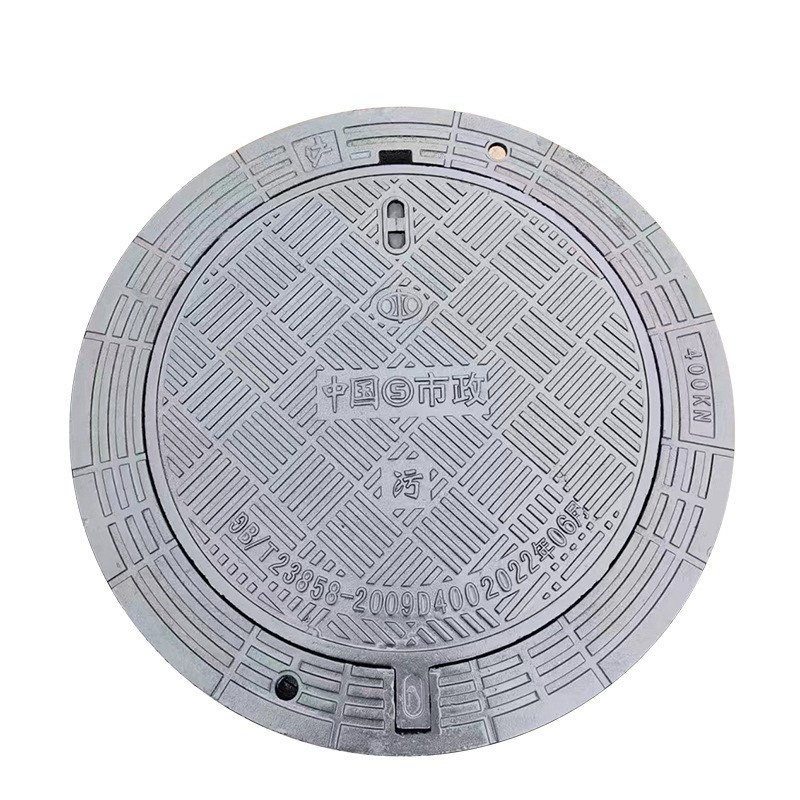 热销700*800球墨铸铁弹簧井盖厂E600球墨铸铁井盖道路排水沟盖板