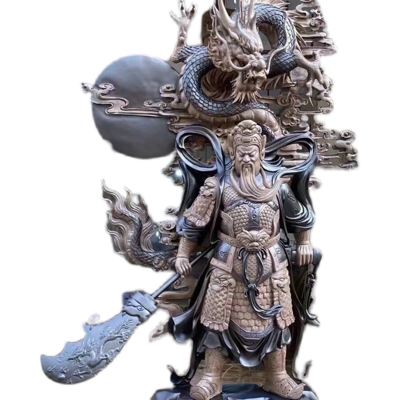 热销金丝楠木根雕木雕大型乌木崖柏小叶紫檀佛像观音菩萨关公雕刻